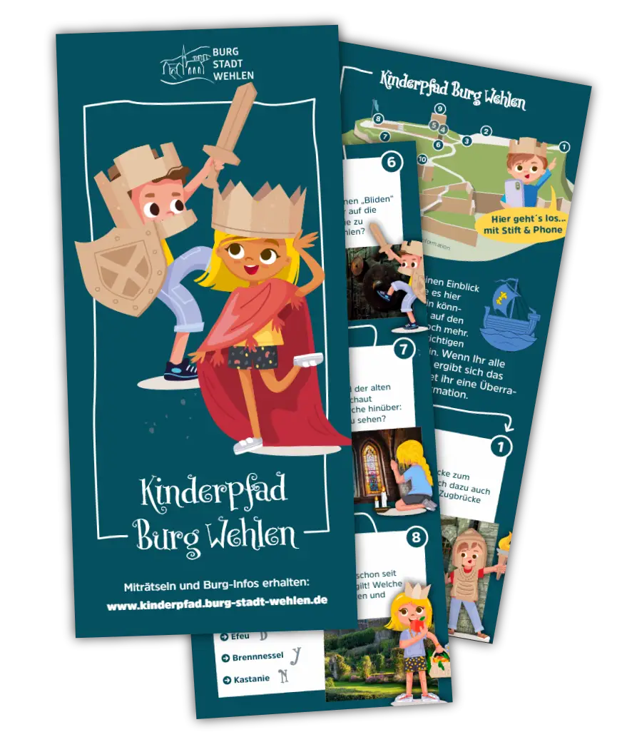 Kinderpfad Burg Wehlen - Link auf PDF-Datei